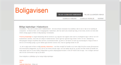Desktop Screenshot of boligavisen.info